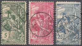 SBK 77A - 79A mit Vollstempel