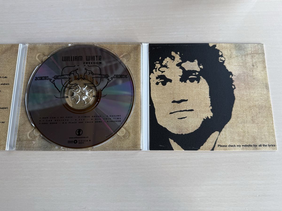 CD: CD William White Freedom  – Usato da Oberried Brienz venduto da Chyara 3