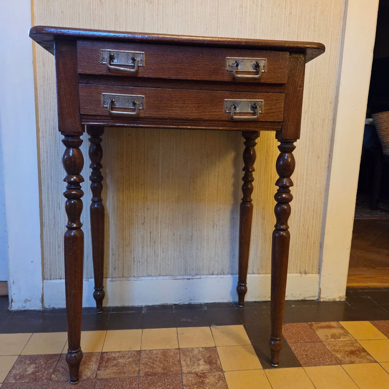 Tavoli: Petite table ancienne 77h 60x39 – Usato da Conches venduto da mrp_qpt5 1