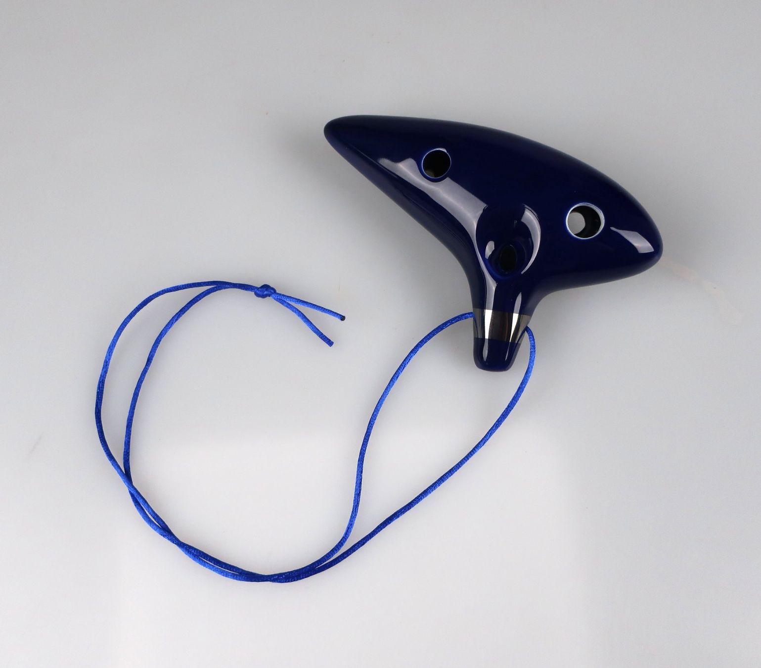 Strumenti musicali: Dunkelblaue Okarina Ceramic 12-Loch – Usato da Volketswil venduto da brockipfannenstil 4