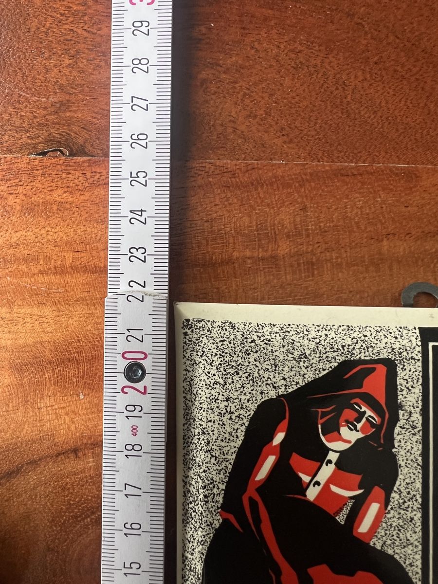 Ecriteaux: Altes Blechschild Thermometer, 88 Senones, Top! – D'occasion à Mellingen par Oelquelle 6