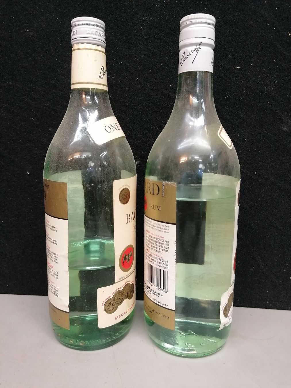 Spirituosen: 2 BOUTEILLES RON BACARDI SUPERIOR ENTAMÉ – Gebraucht aus Genève von Leboucheoreilles 5