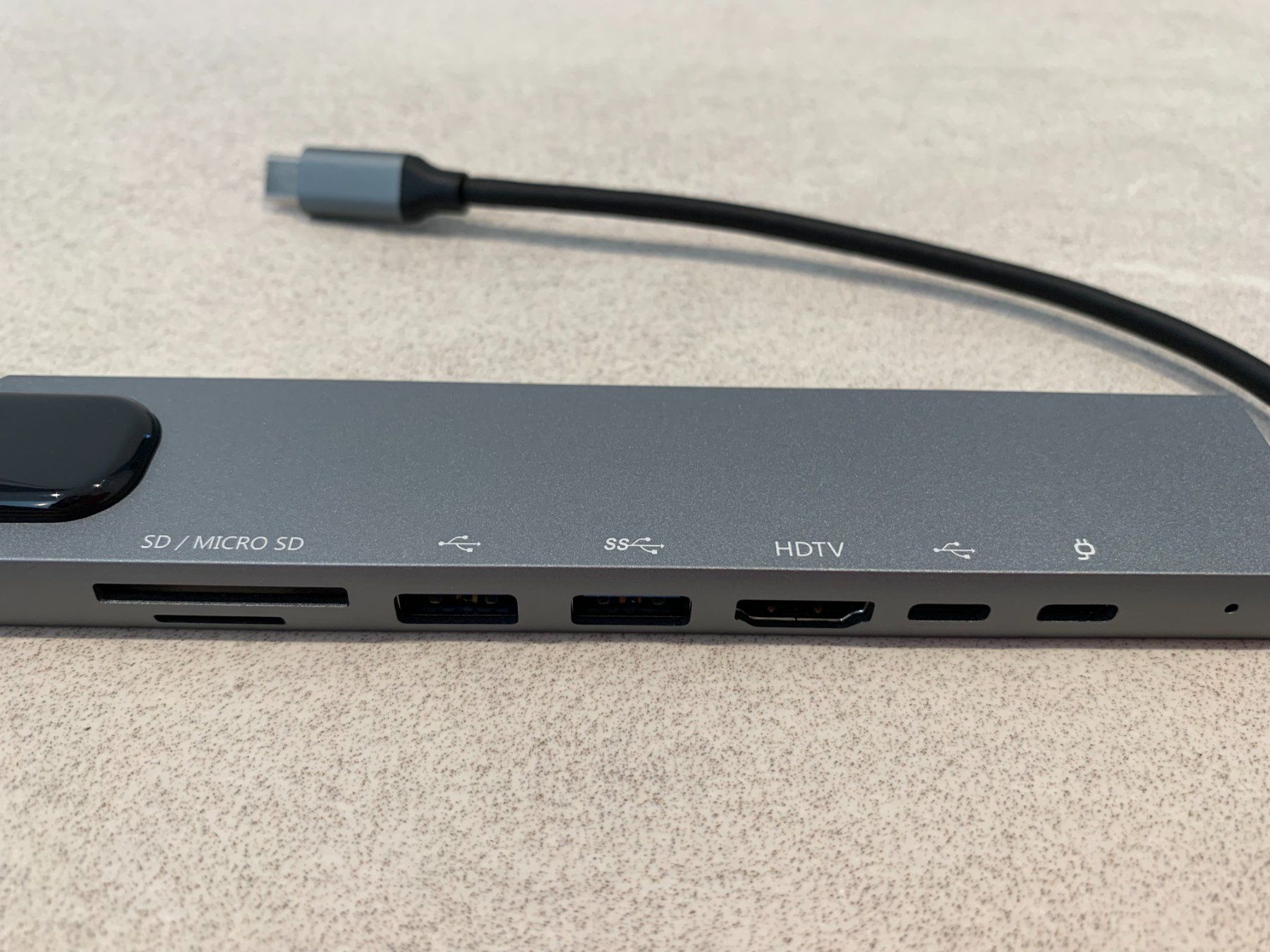 Unità & Adattatore: Adapter 8 in 1 USB-C auf Lan, Micro SD, HDMI, USB A, USB C – Nuovo e nell'imballaggio originale da Aarburg venduto da 2..0 3