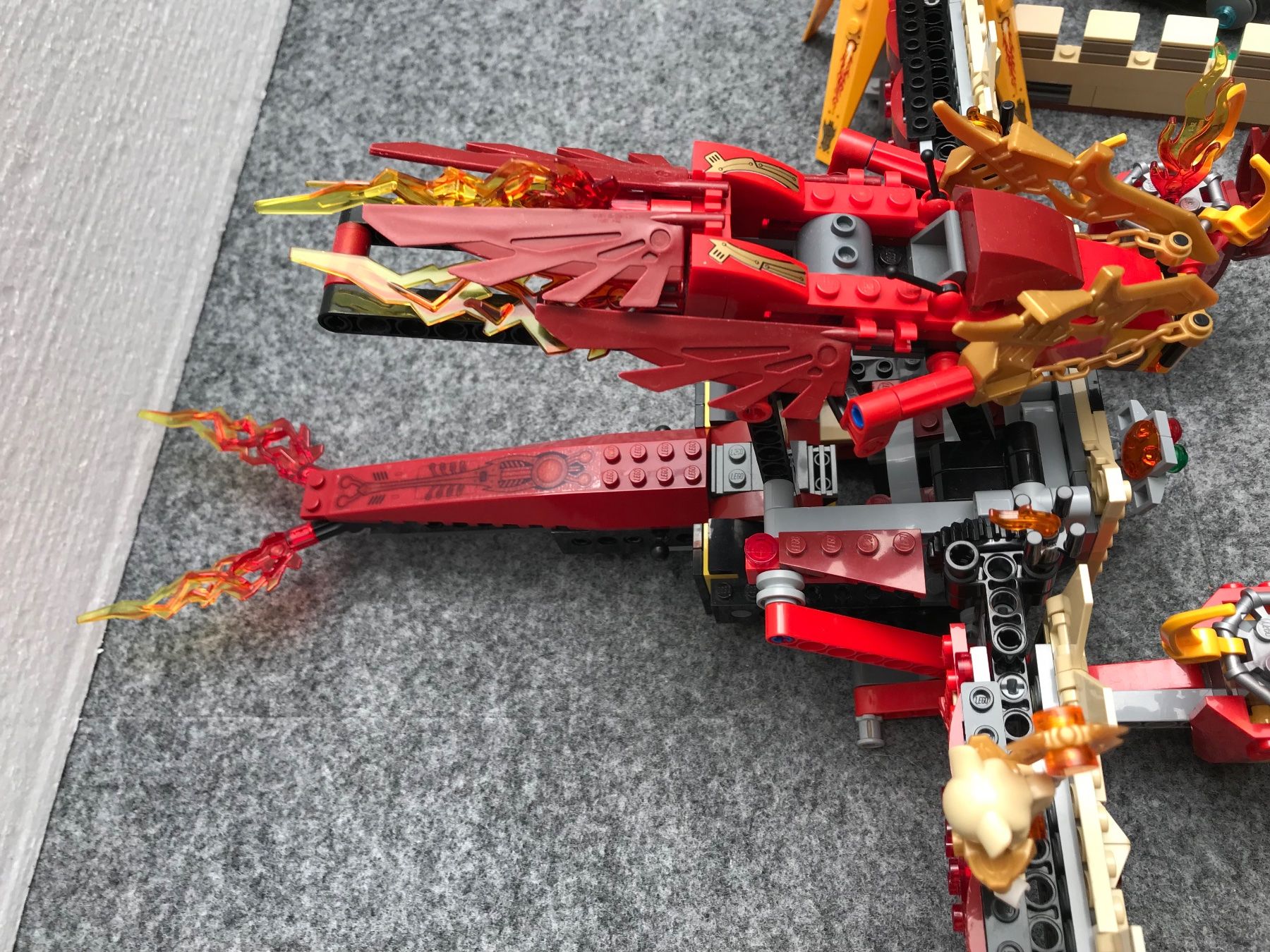 Lego Kit di costruzioni: Lego Flying Phoenix Fire Temple Nr. 70146 – Usato da Obergösgen venduto da cairn 6