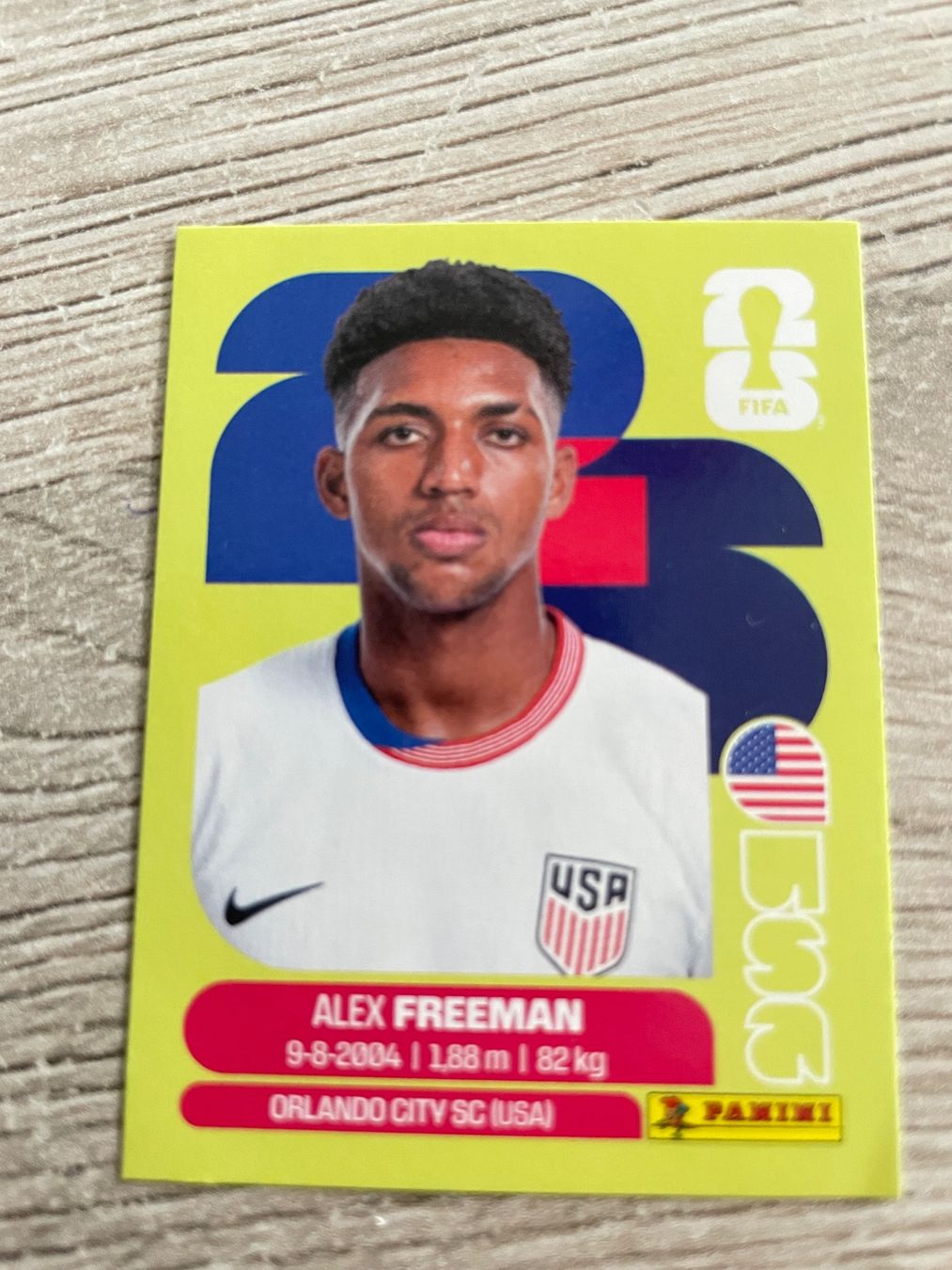 Panini Carte collezionabili: Panini Sticker - Alex Freeman – Usato da Neftenbach venduto da Justine76