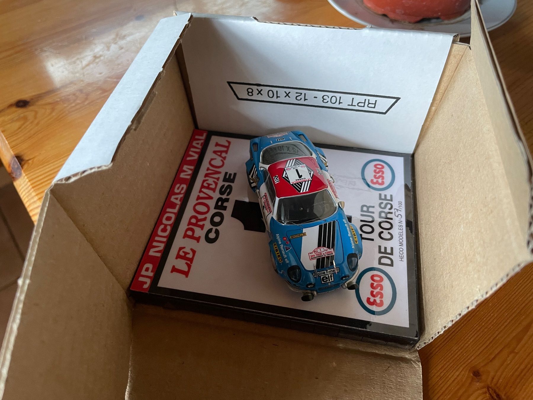 Alpine Modellini d'auto: Alpine A110 tdc 1973 Heco Modèles – Nuovo e nell'imballaggio originale da Le Châble VS venduto da Dudu57 6