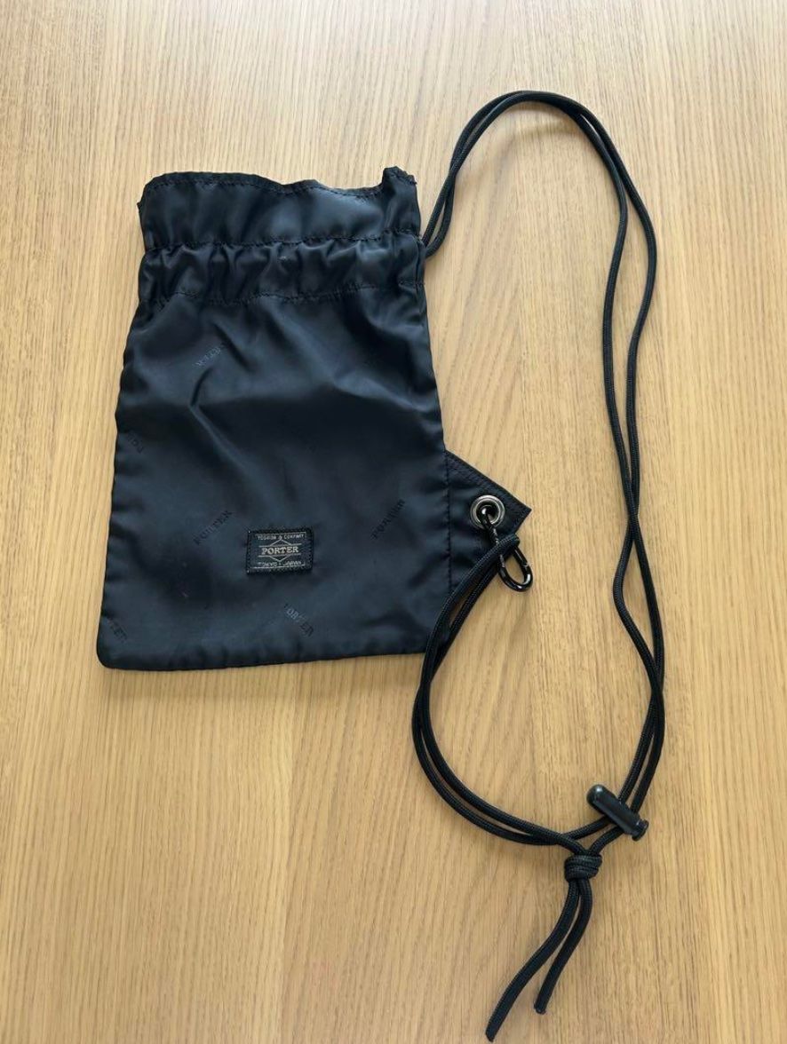 Borse: PORTER × B JIRUSHI / shoulder pouch, drawstring, Size S – Usato da Zürich venduto da serraphim 1