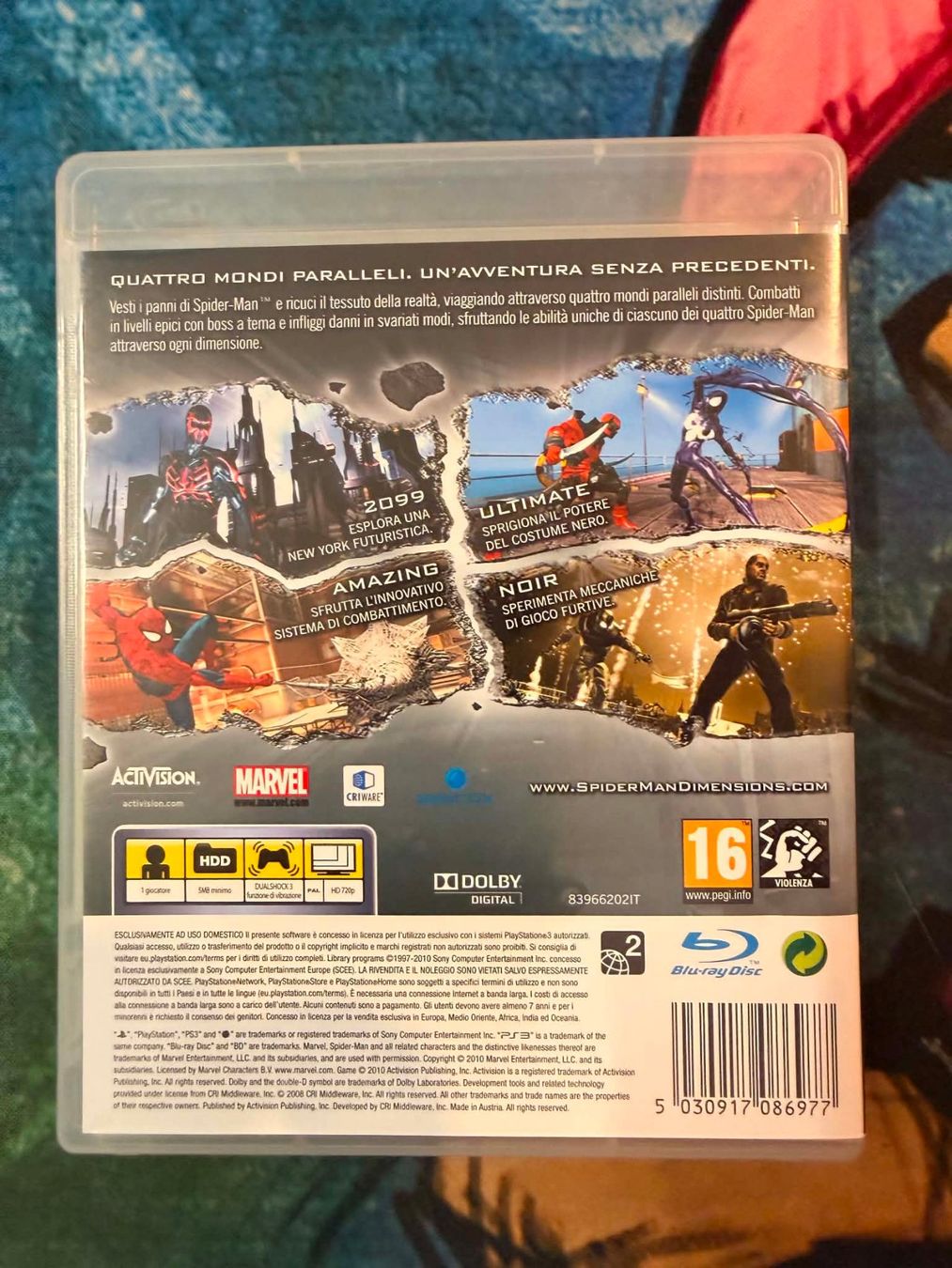 Sony Spiele: Spider-Man Dimension Sony Playstation 3 – Gebraucht aus Giubiasco von Ticinerd 1
