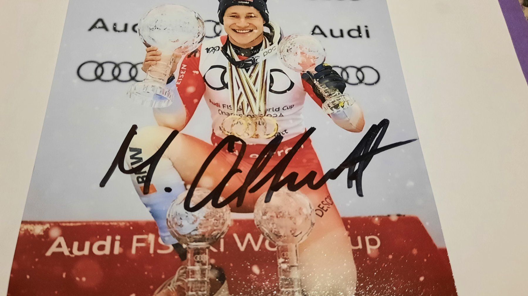 Autogramme: Autogramm Marco Odermatt – Gebraucht aus Schmerikon von Olympia04