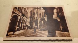 Foto Ansichtskarte  Lugano Via Pessina