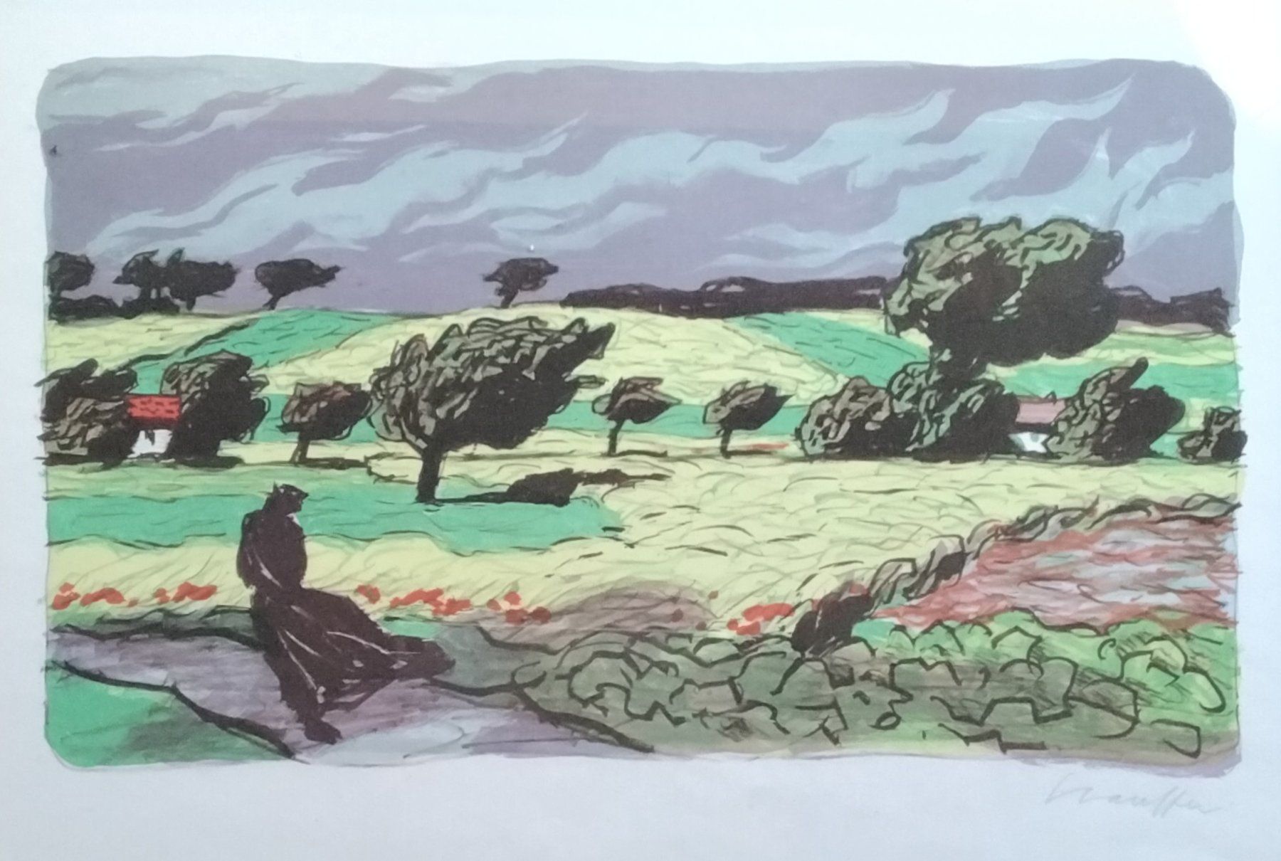 Grafica & Litografie: Fred Stauffer Lithographie signiert – Usato da Cavigliano venduto da zamamasa 1