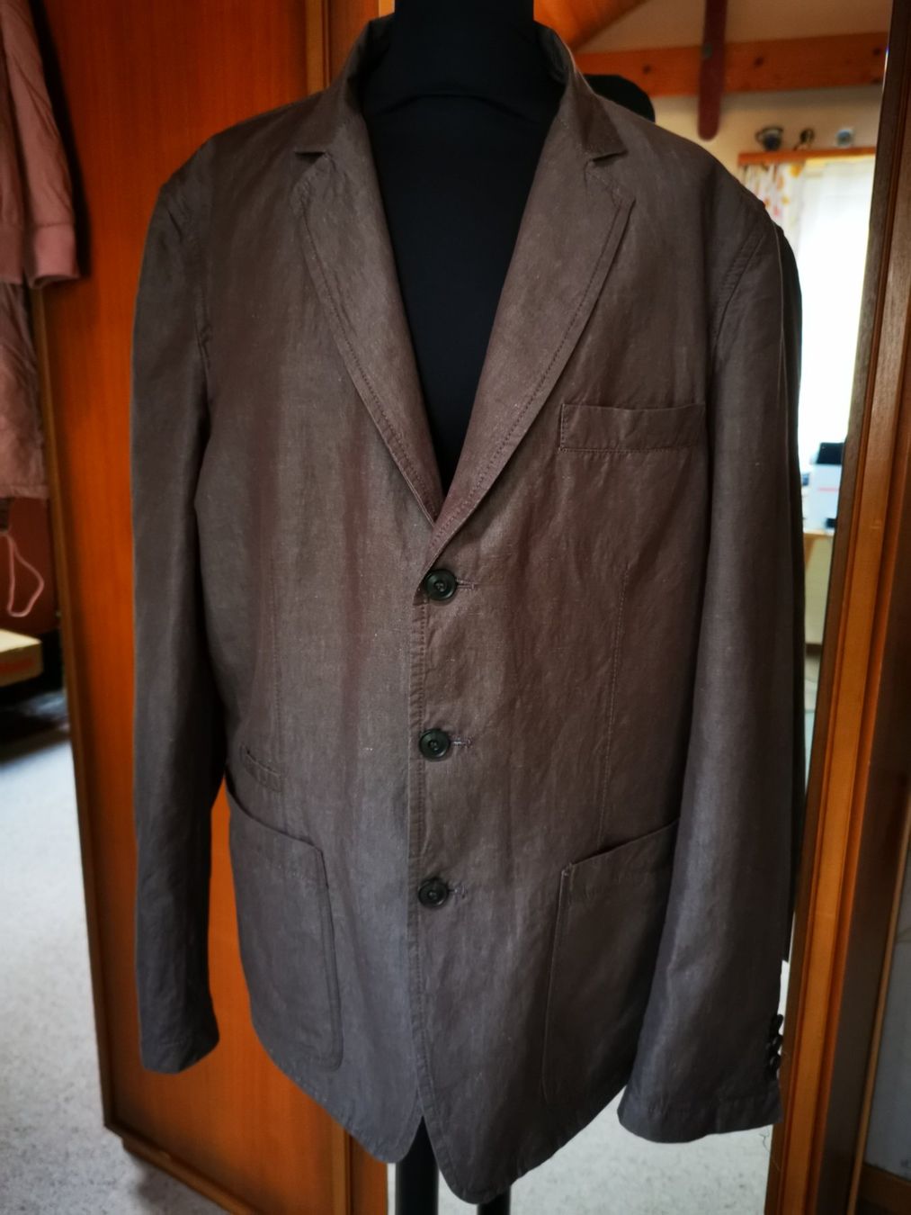 Marlboro Giacche: Blazer / Jacket Herren, grau-braun, MARLBORO CLASSICS – Nuovo e nell'imballaggio originale da Seuzach venduto da NaehdesignMirjam