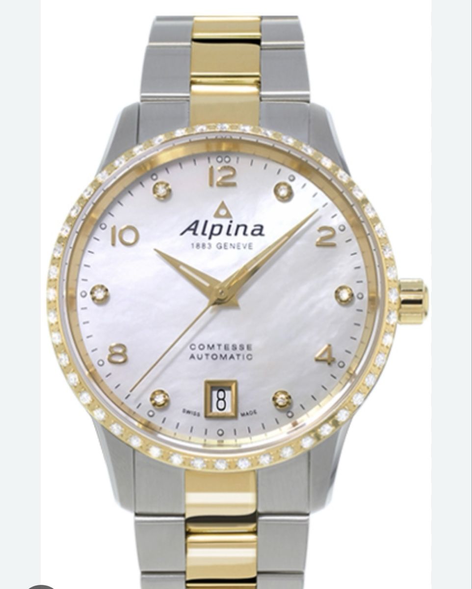 Alpina Orologi: Alpina Comtesse Automatic avec 54 diamant – Usato da Worben venduto da benit.drn 7