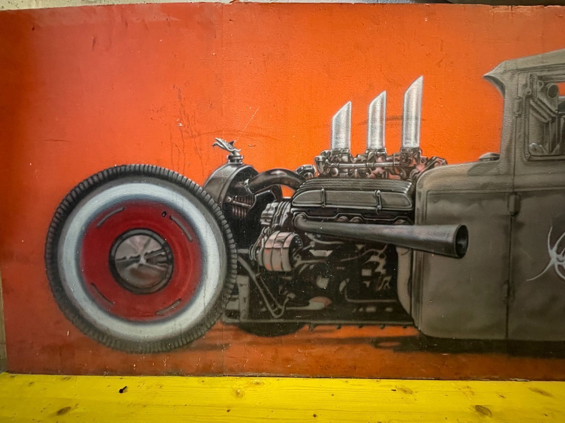 Gemälde: Hotrod Bild Airbrush – Gebraucht aus AARBURG von cheapstuff 3