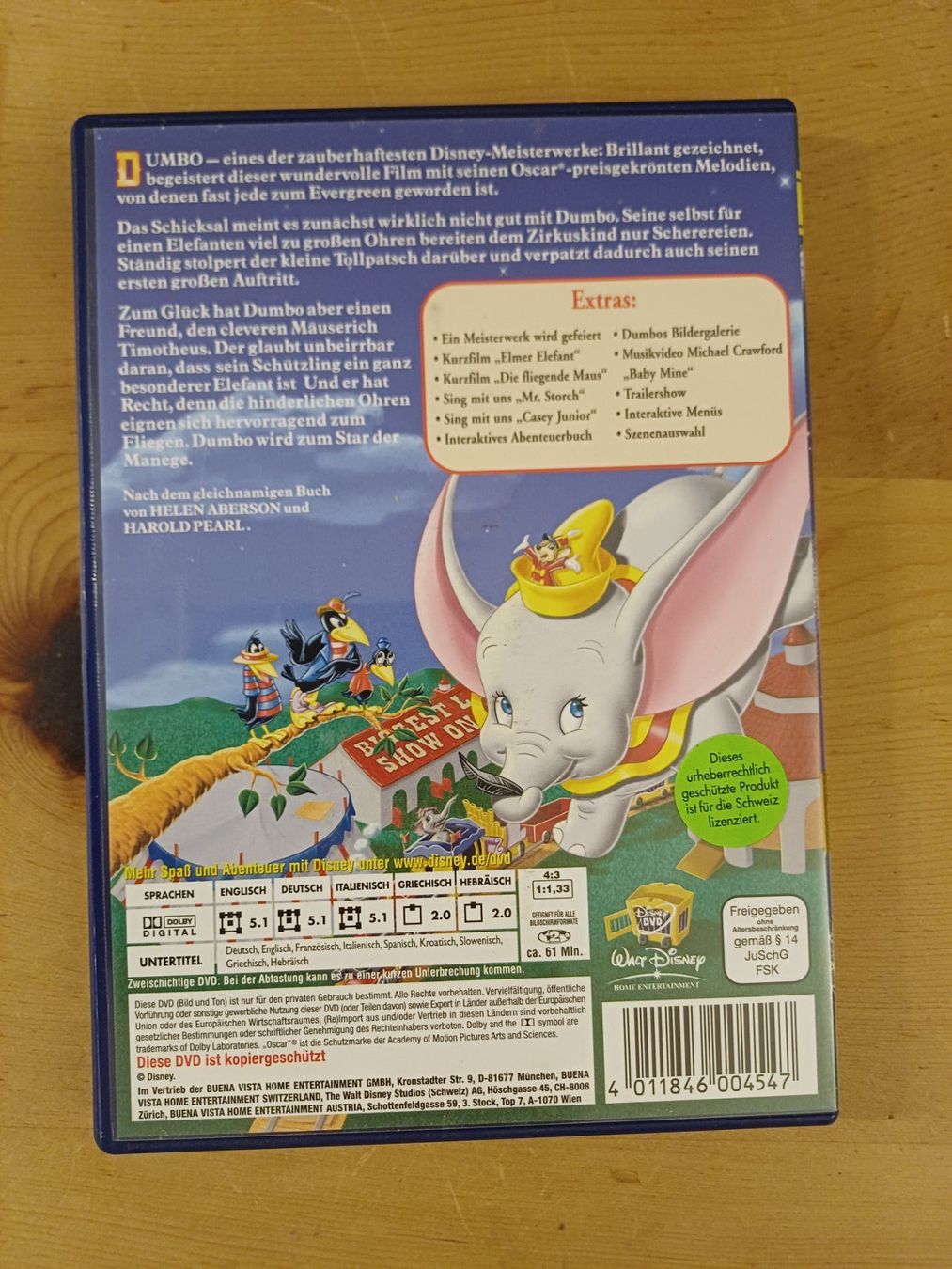 Alle DVDs: Dumbo - Special Collection - Walt Disney – Gebraucht aus Jona von Rreto71 3