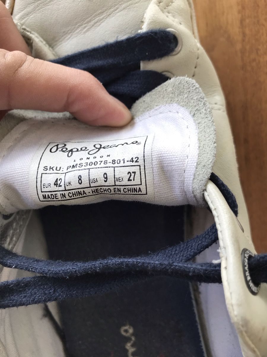 Pepe Jeans Scarpe da uomo: Sneaker Pepe Jeans est 1973 – Usato da Sirnach venduto da Famisa 9