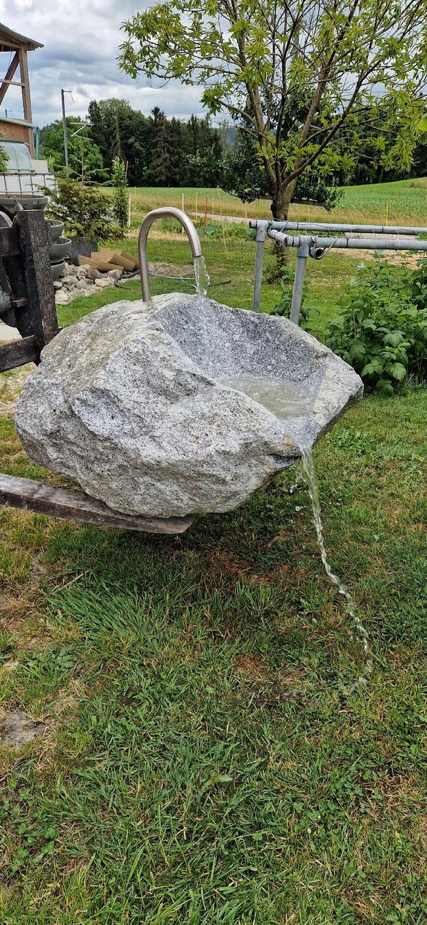 Stagni & Fontane ornamentali: Natursteinbrunnen – Usato da Oppikon venduto da koller05