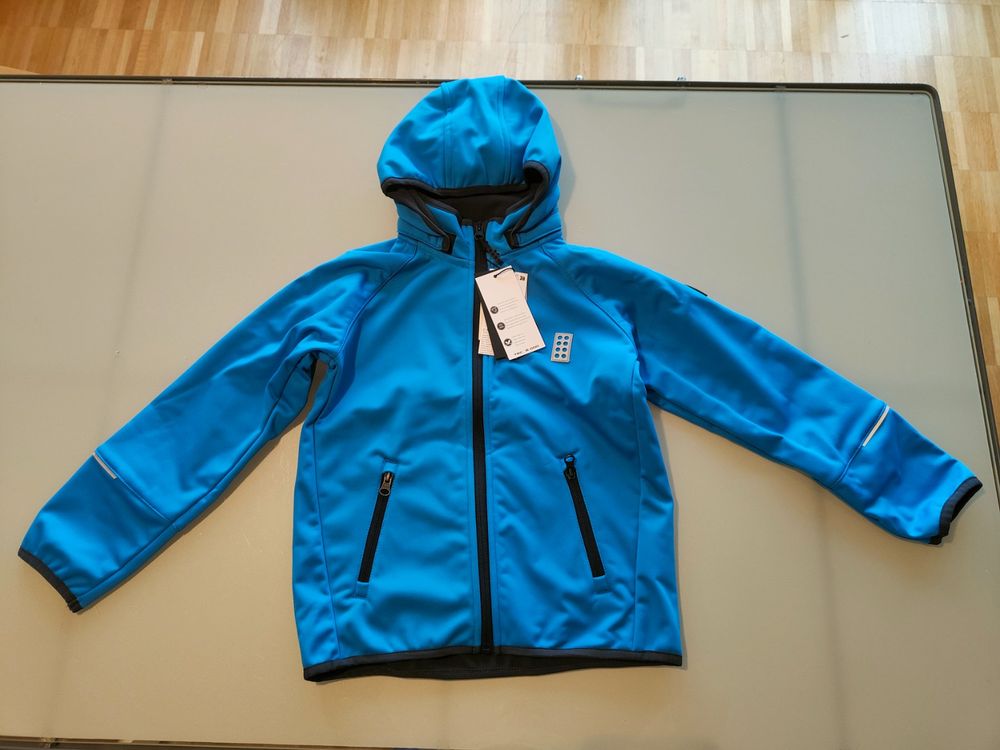 Lego Wear Allwetter Softshelljacke Blau 134 Neu (Neu (gemäss