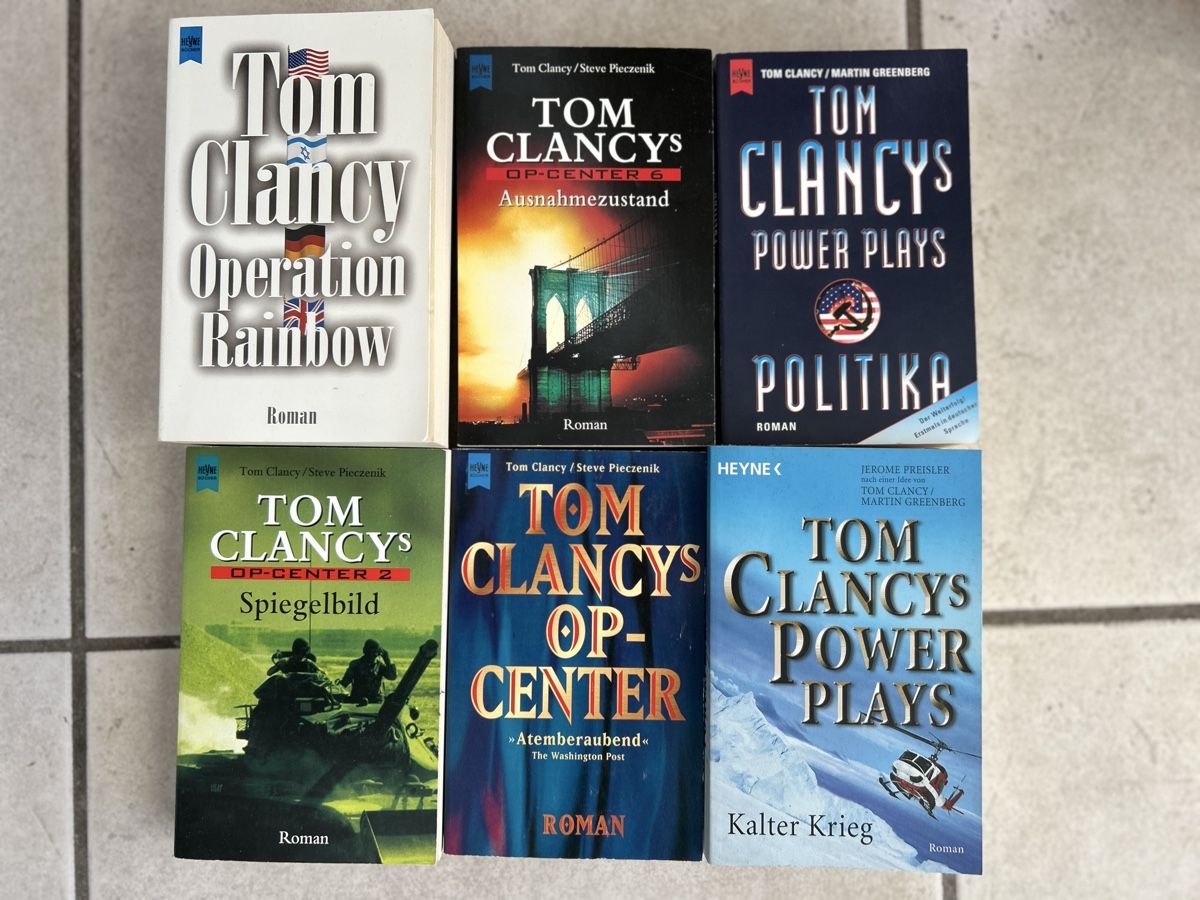 Libri: Tom Clancy Romane-Set – Nuovo (secondo la descrizione) da Mörigen venduto da Knopf63