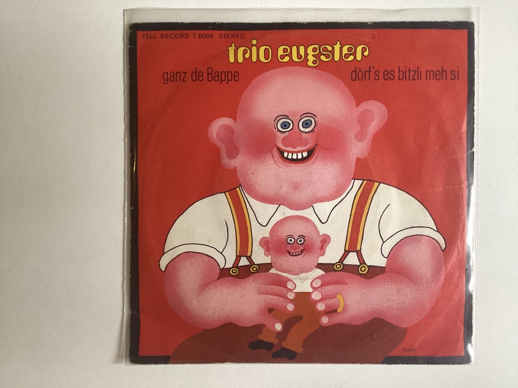 Dischi in vinile: Trio Eugster Single  - Ganz De Bappe – Usato da Gutenswil venduto da Hamzian