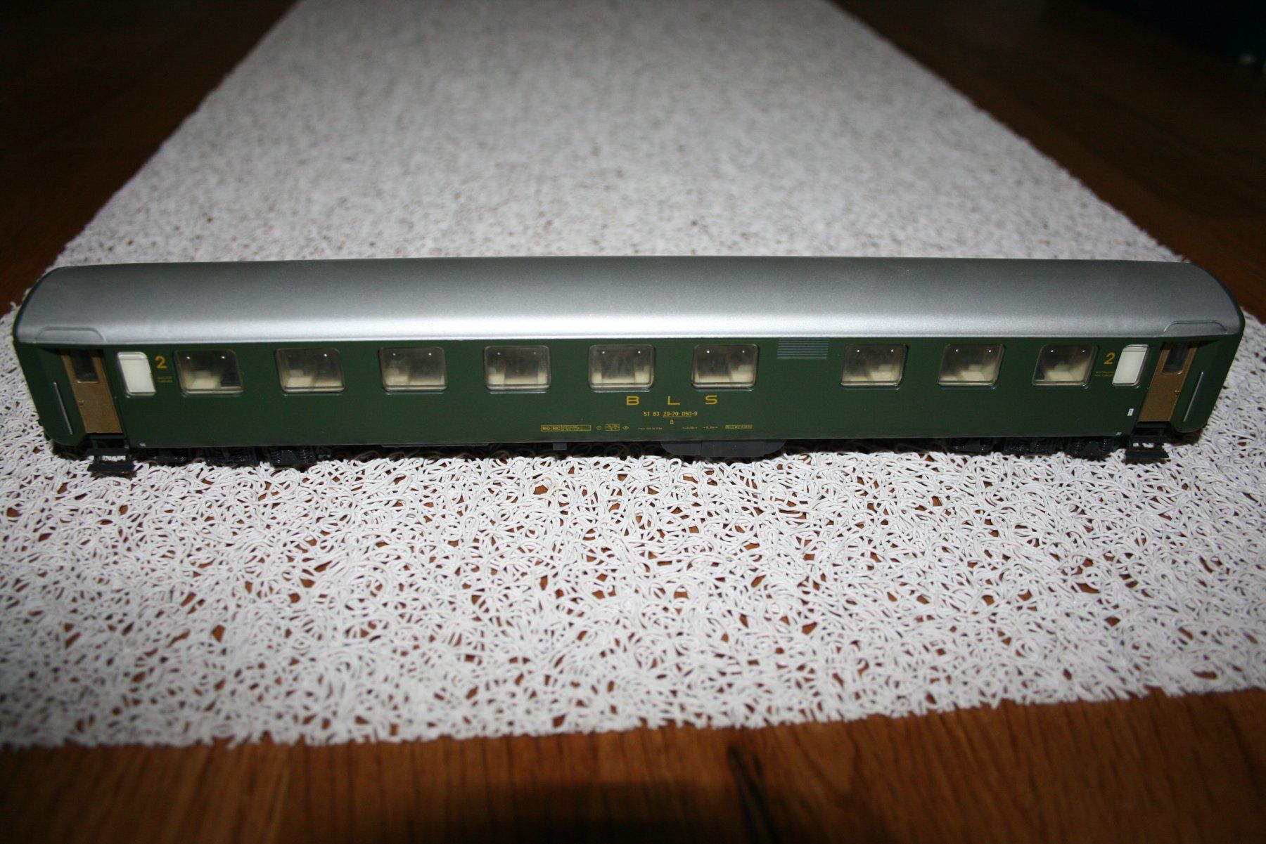 Modelleisenbahnen: Sachsenmodelle 14017 BLS B RIC 2970 050 – Gebraucht aus Bavois von Alainuldry 1