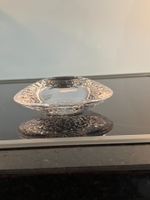 Windlicht Glas farblos dickwandig Diskus Orrefors Schweden