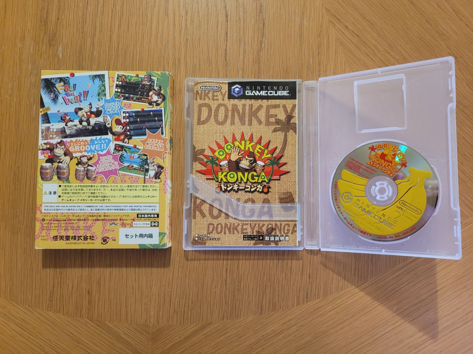 Spiele: Donkey Konga Gamecube OVP GC Japan – Gebraucht aus Münchenstein von danytlaw 3