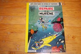 SPIROU & FANTASIO  °°°°LE REPAIRE DE LA MURÊNE   °°°° 1973