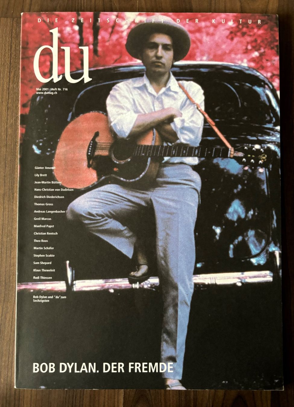 Libri: Bob Dylan, der Fremde - Du 716 - Mai 2001 – Usato da Speicher venduto da CH-Schatzkammer