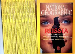 National Geographic Magazinensammlung 2000-2001 Konvolut