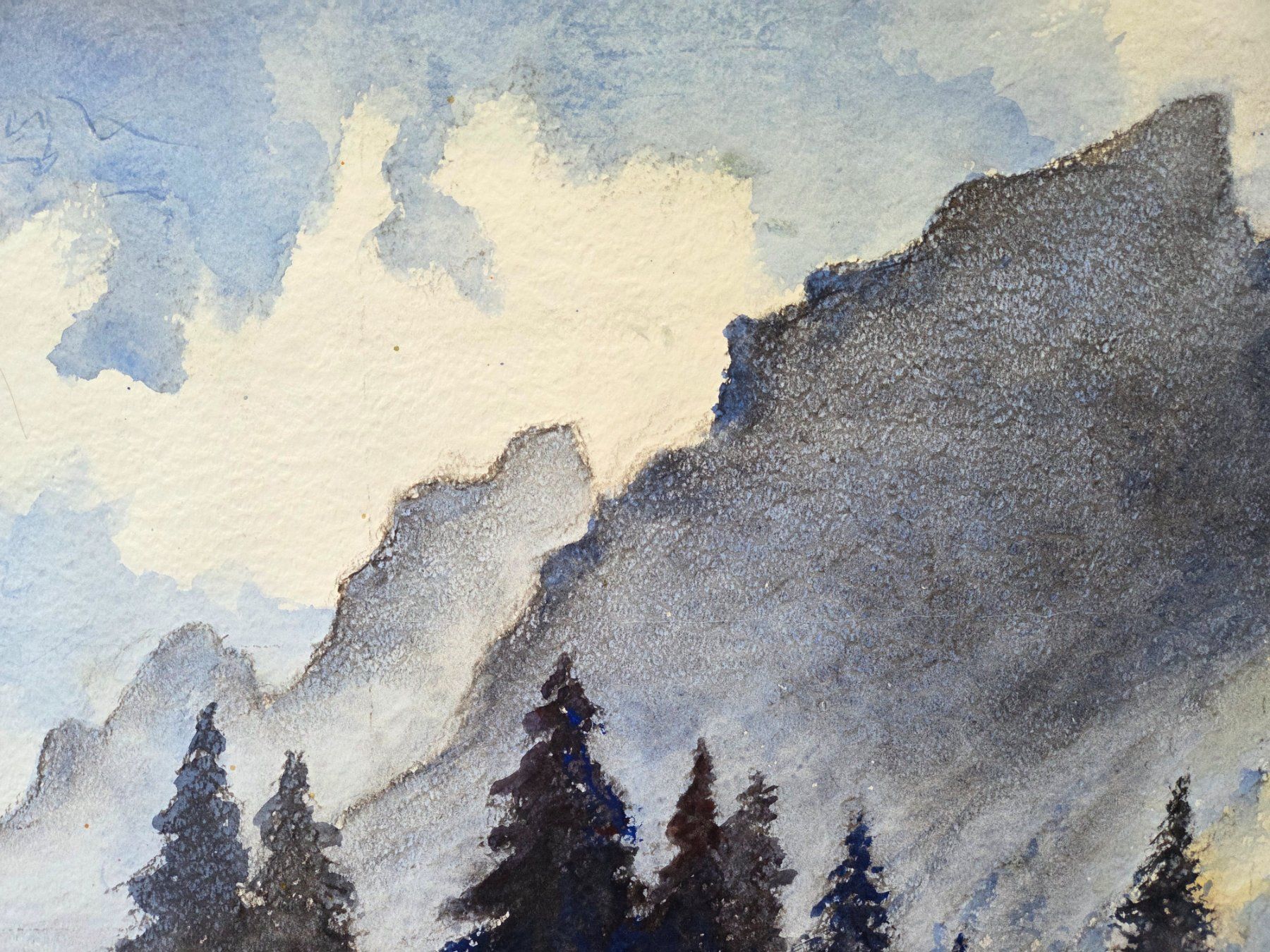 Dipinti: Aquarell Ferdinand Meyer-Streiff Mittelsack GL 1987 – Usato da Rheinfelden venduto da Badelus 8