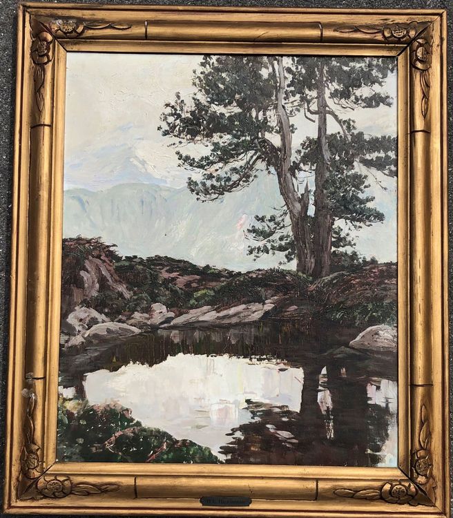 Henri Edouard Huguenin Orig. Gemälde Kaufen auf Ricardo