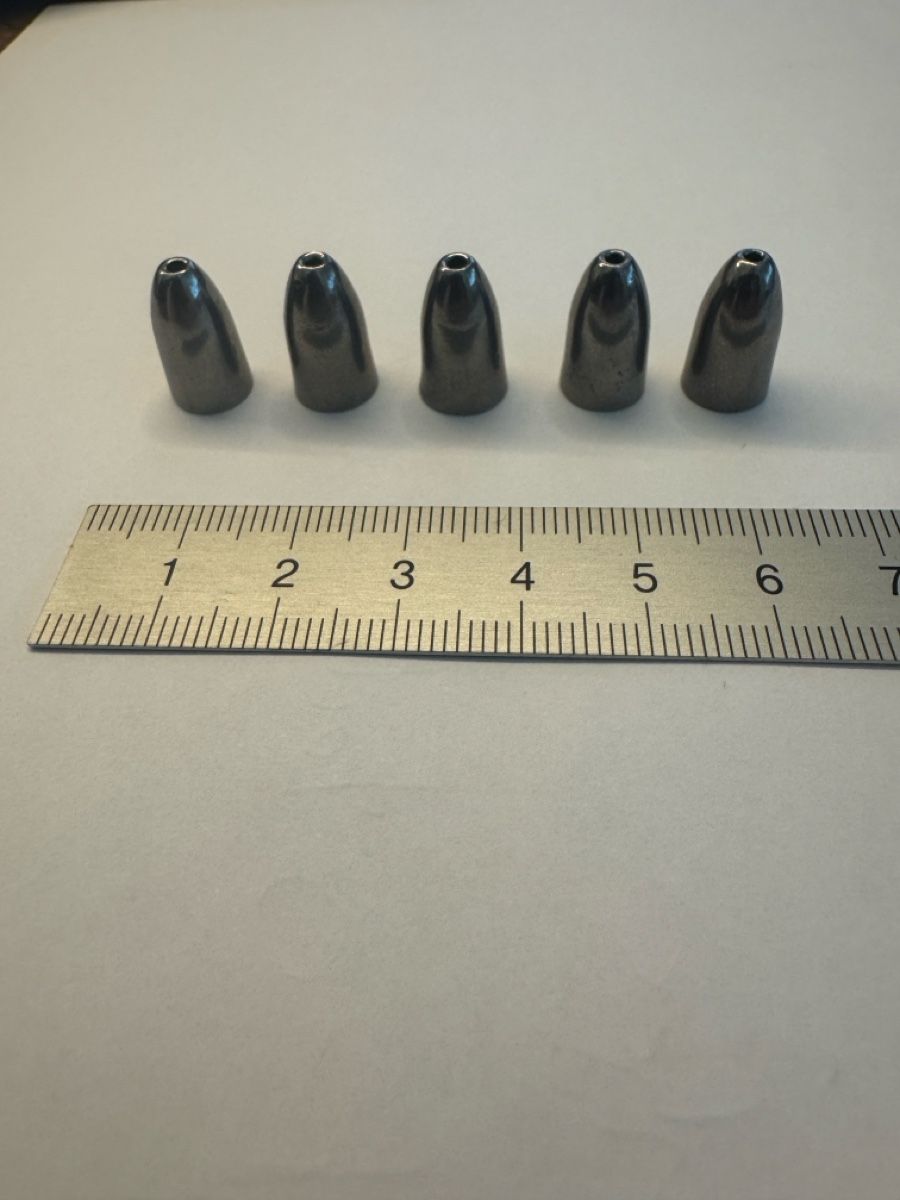 Canne da pesca: 5 Stk Tungsten Bullet Weight – Nuovo (secondo la descrizione) da Däniken SO venduto da SoaR666