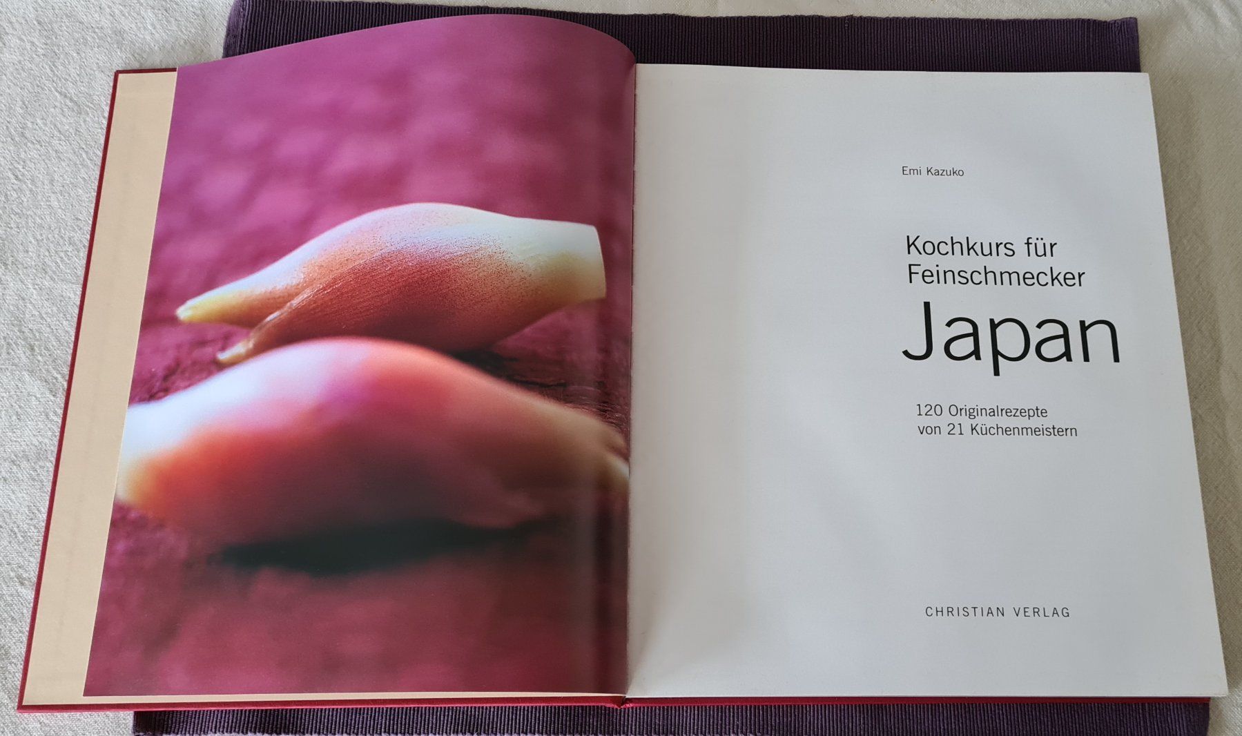 Libri: Japanisches Kochbuch v. Emi Kazuko – Nuovo (secondo la descrizione) da Zumikon venduto da Rosa26