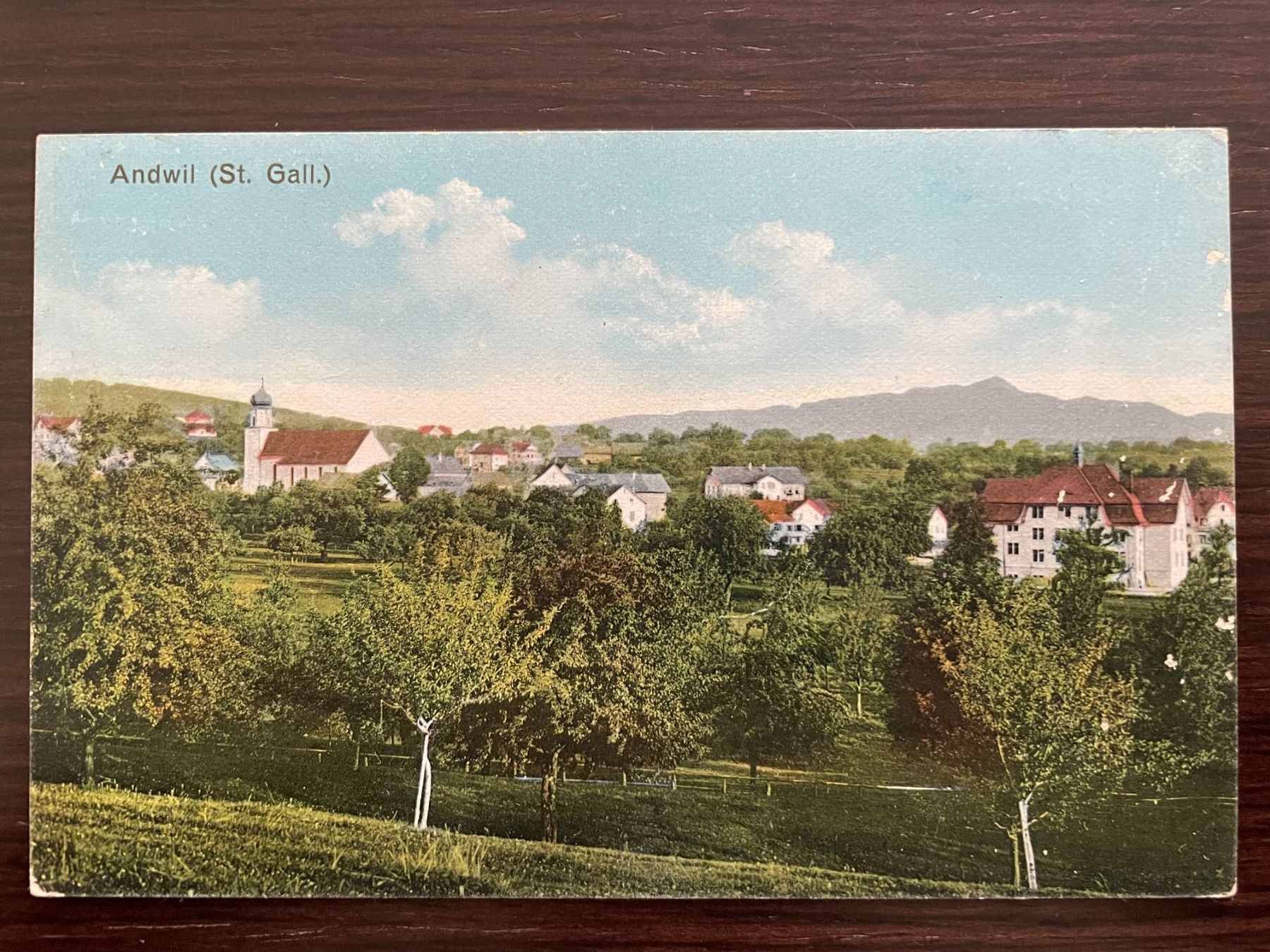 Ansichtskarten: ANDWIL Ortsansicht, Feldpost – Gebraucht aus Wald ZH von TLILEF