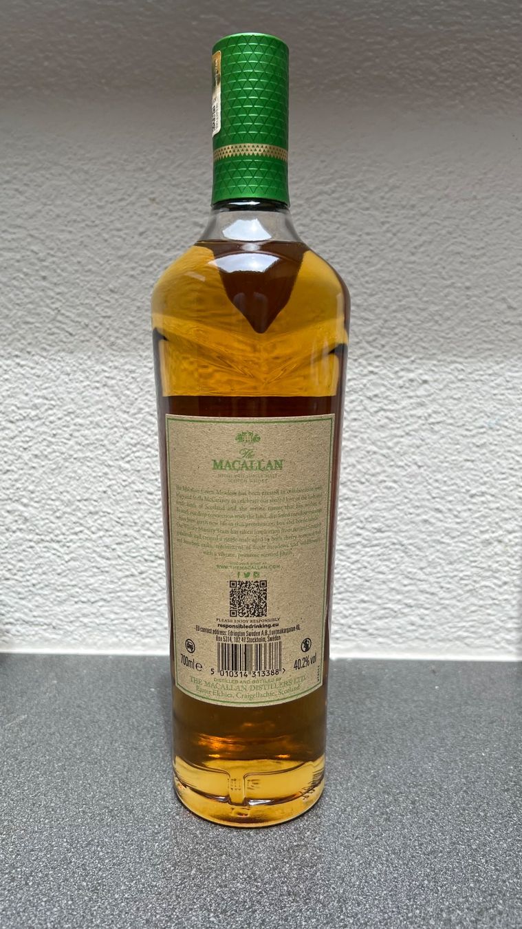 Macallan Spiritueux: Macallan Green Meadow – Neuf avec emballage d'origine à Kloten par Gre2 2