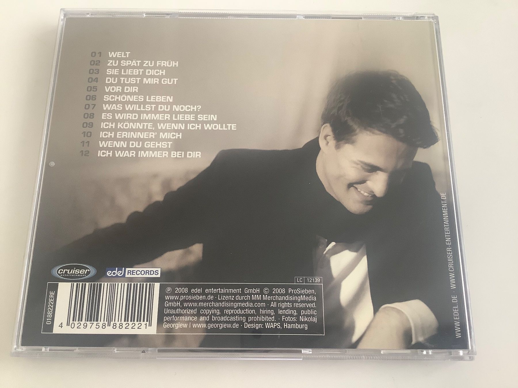 CD: Alexander Klaws / Was willst du noch?! / 2008 – Usato da Dübendorf venduto da Shreck 1