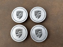 Porsche Radzierdeckel / Felgendeckel 76mm aus Alu/Metall