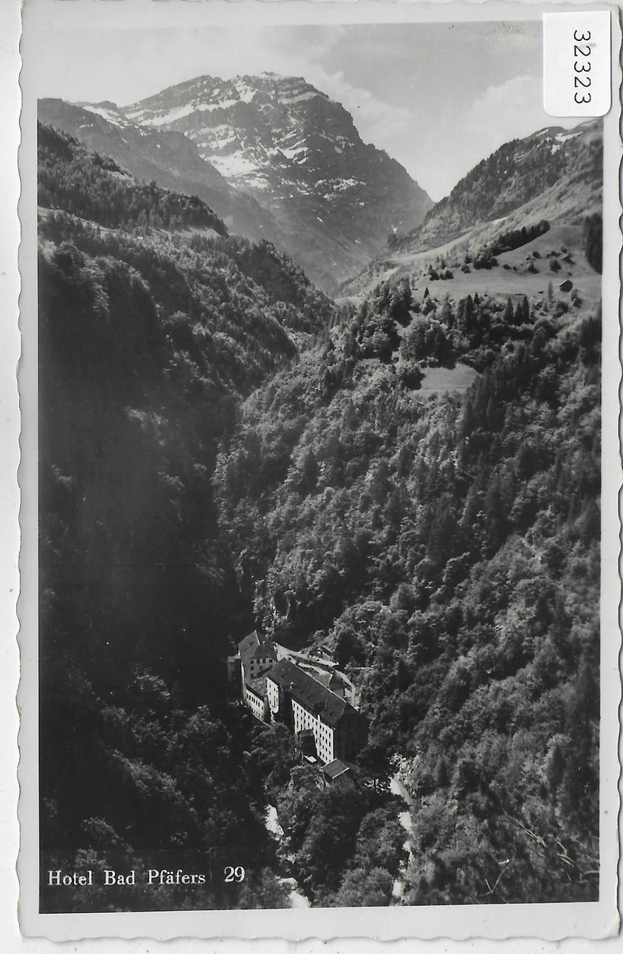Cartoline postali: Hotel Bad Pfäfers – Usato da Ettingen venduto da Kartenplanet