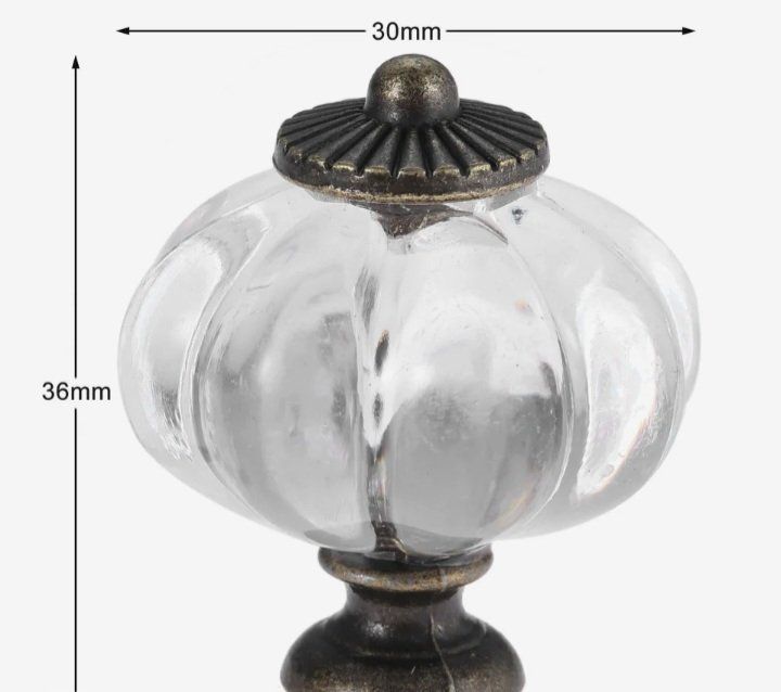 Tutte le decorazioni: 4 x Möbelknopf, kürbisförmig – Nuovo (secondo la descrizione) da Zürich venduto da Cinbu