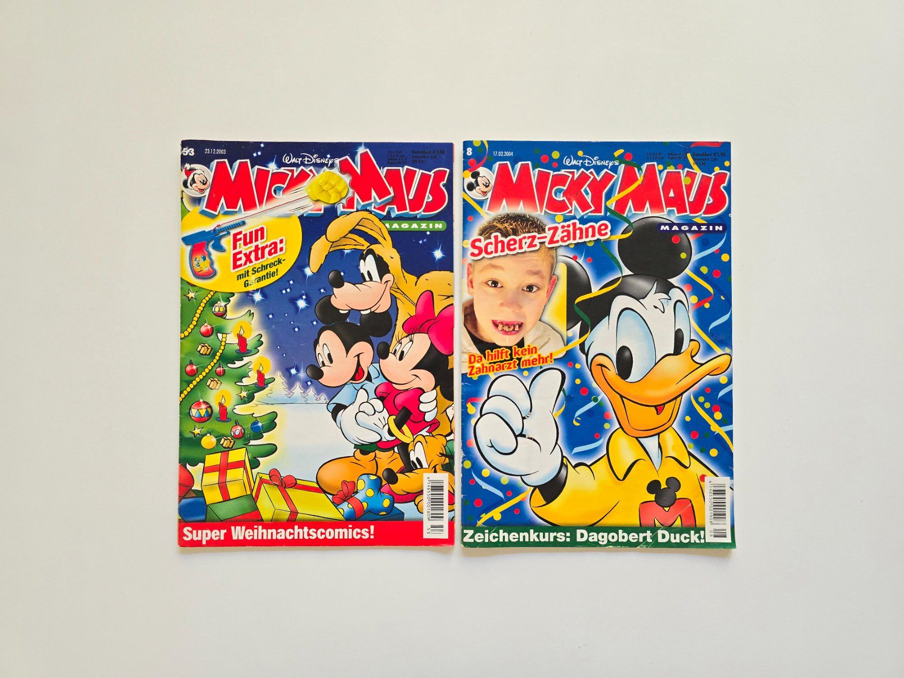 Comics: 2 Micky Maus Hefte 2003 / 2004 – Gebraucht aus Dättlikon von Wundertuete_