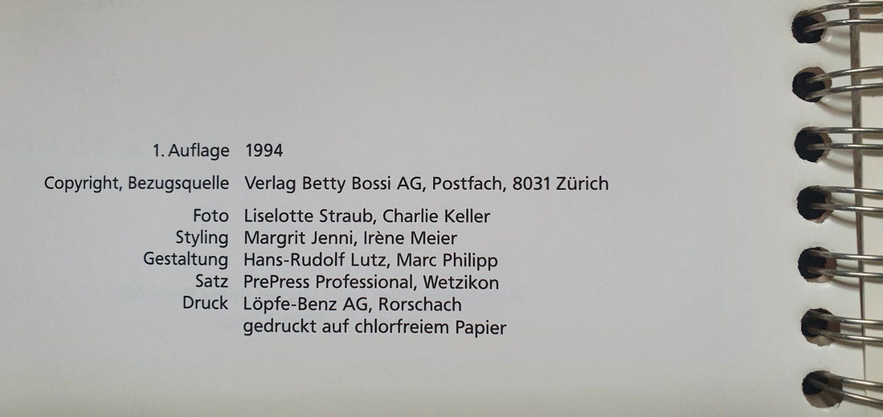 Libri: Betty Bossi Festliche Menüs – Usato da Langnau am Albis venduto da jer_pm72 2