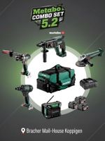 Metabo Akku Combo Set 5.2 | 4 Pro-Maschinen mit DAB+ Radio