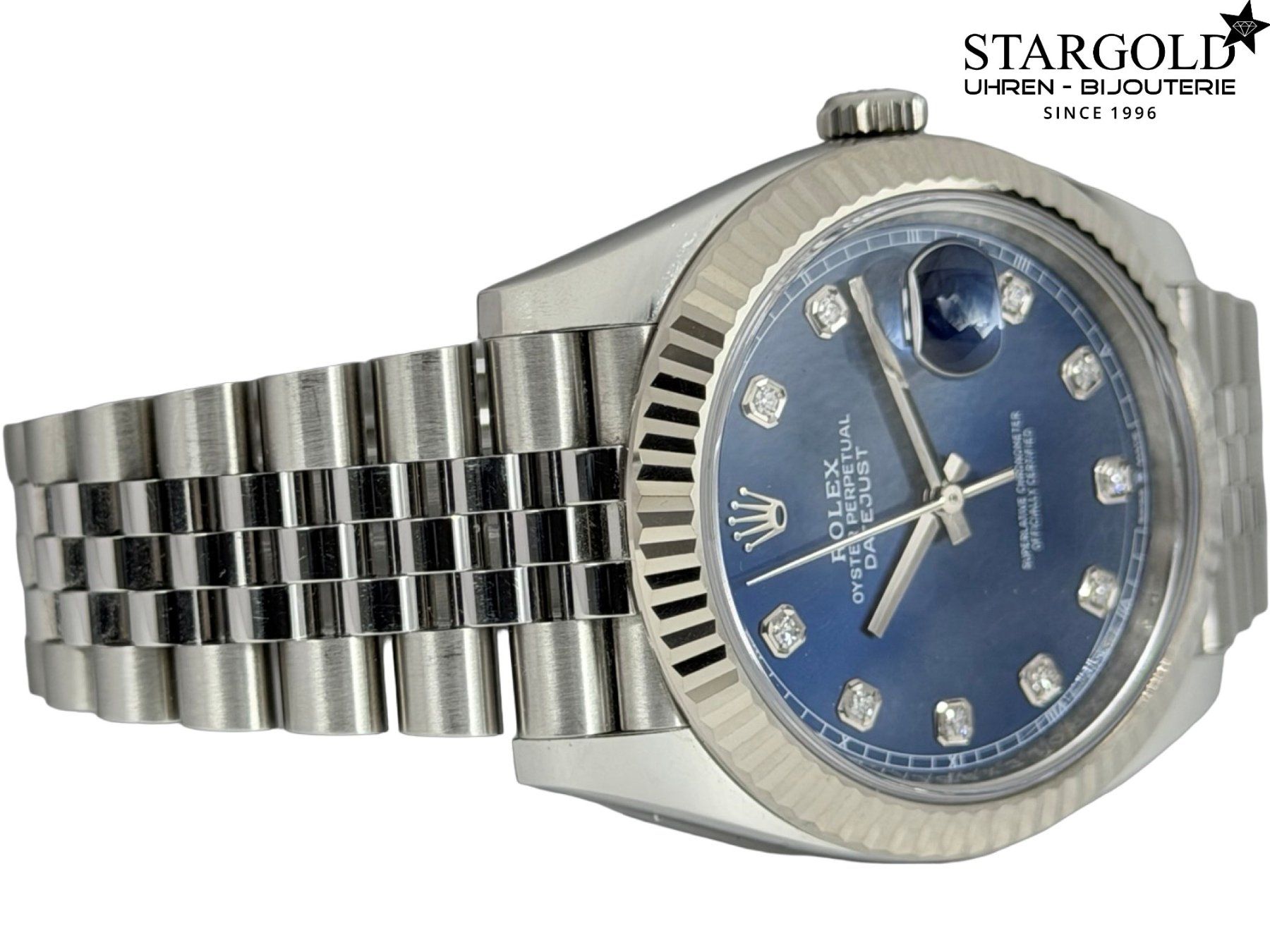 Rolex Orologi: Rolex Datejust 41 mit Diamanten - 126334 – Usato da Zürich venduto da Stargold-Uhren 2