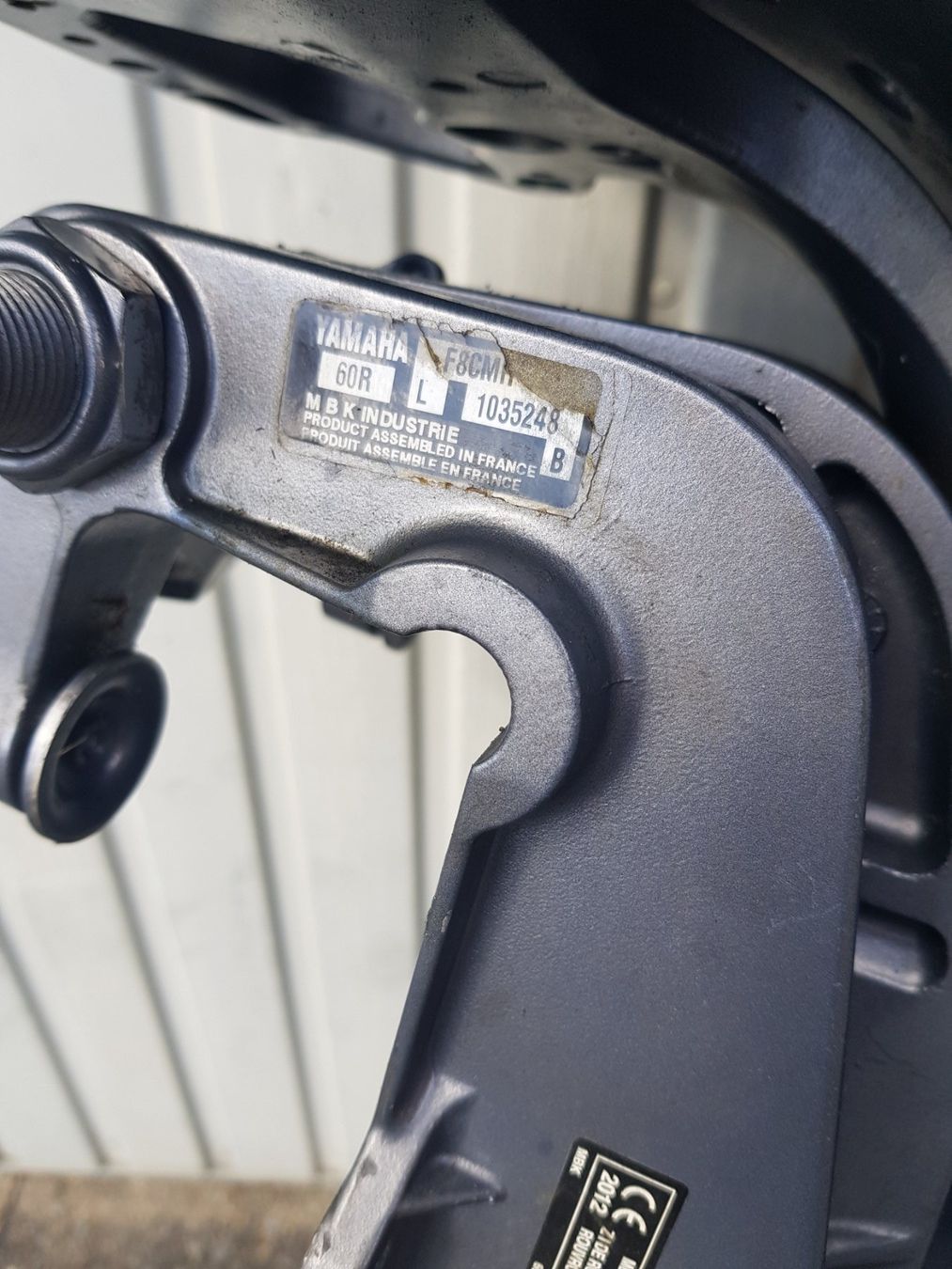 Yamaha Motoren: Yamaha Aussenborder 8PS, Langschaft, 4 Takt. – Gebraucht aus Marly von  3