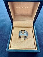 Authentic Bvlgari Parentesi Ring - Size 51 - 18k white GOLD