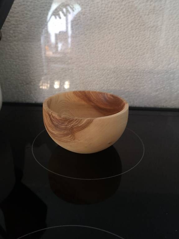 Set di piatti: Schälchen mit exklusivem Holzbild – Nuovo (secondo la descrizione) da Frasnacht venduto da Kumali0 3