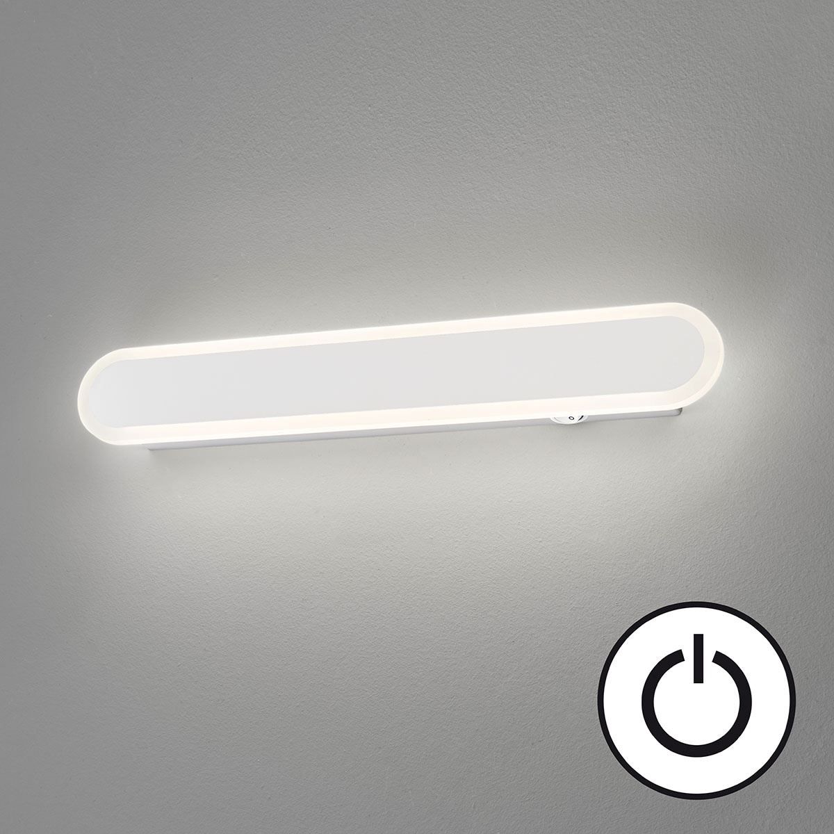 Lampen: LED Wandleuchte, Weiss, 39 cm x 6 cm – Neu (gemäss Beschreibung) aus Kreuzlingen von Smart-Light
