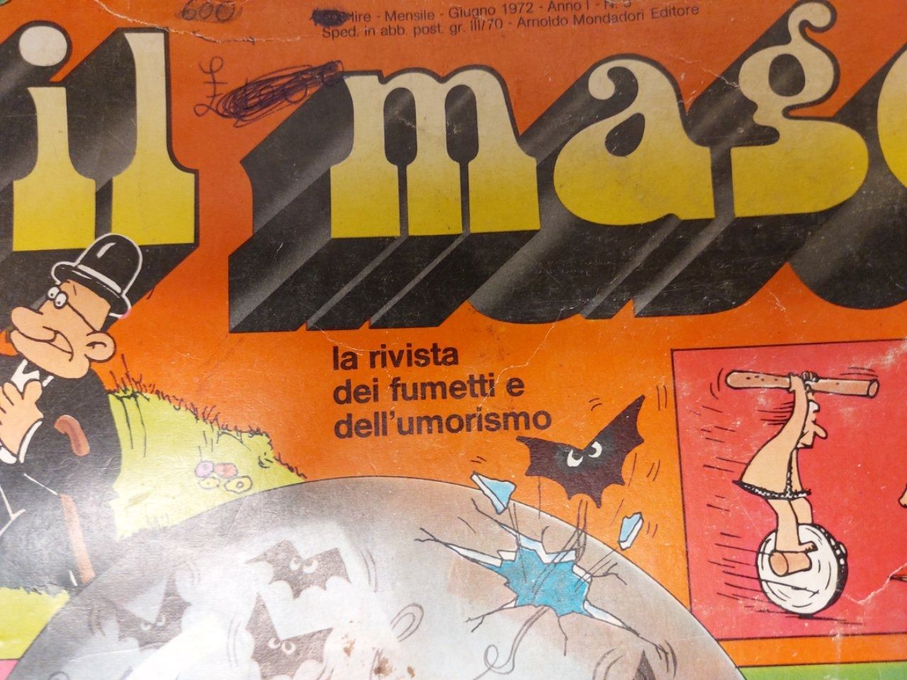 Fumetti: Fumetto "il Mago" umoristica vintage anni '70 – Difettoso da Pambio Noranco venduto da Pol69 8