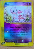 Seltene Mew Pokemon Karte - Holo Sammlerkarte aus 2002